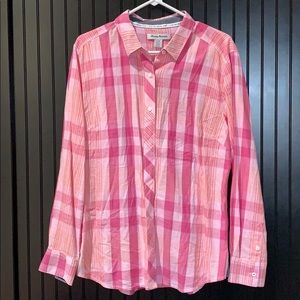 Brand new Tommy Bahama pink button down